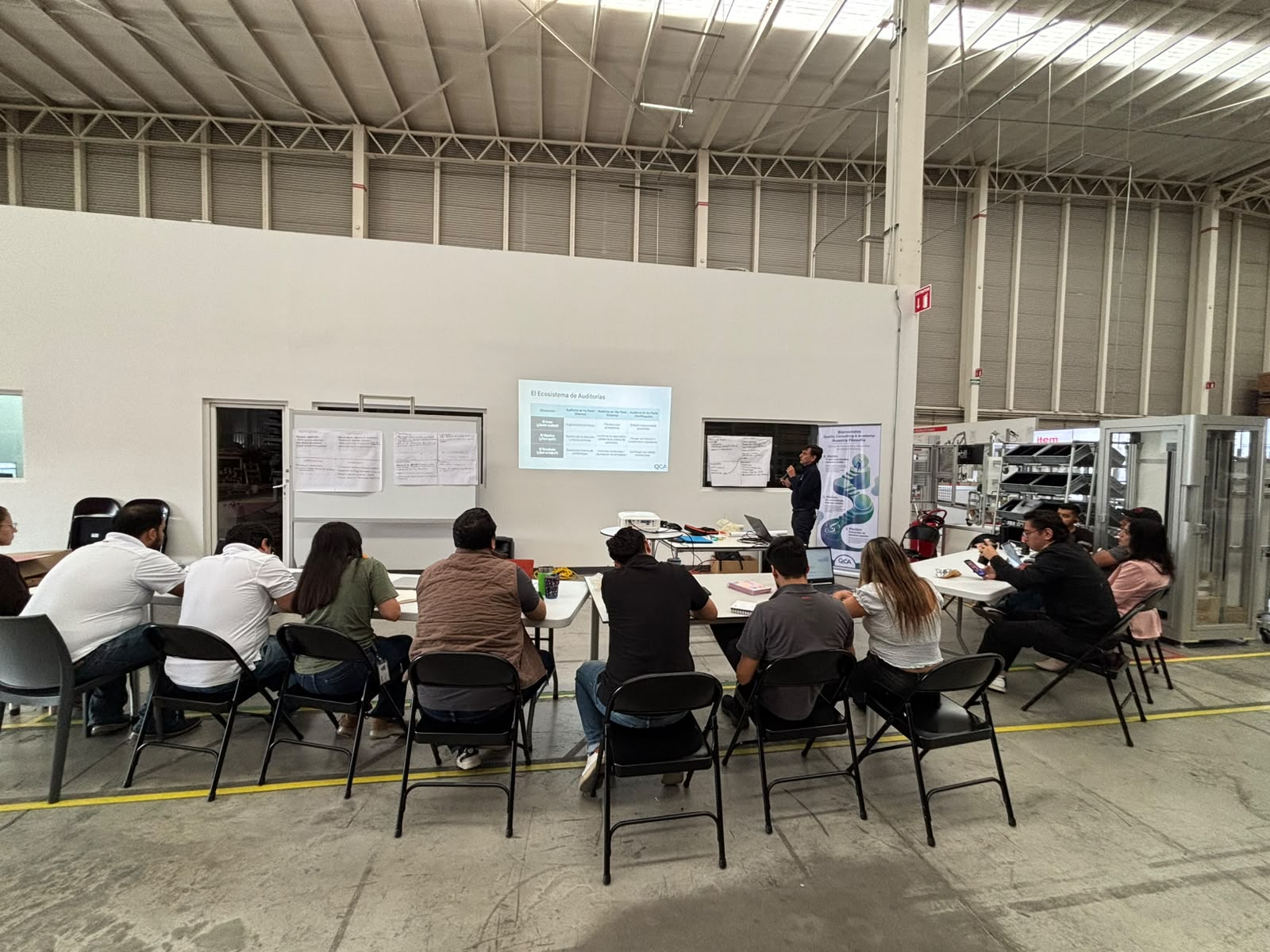 Sesión de capacitación en metrología 3